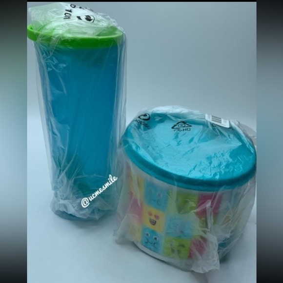 Tupperware Emoji Faces Lunch Set - Picture 4 of 4